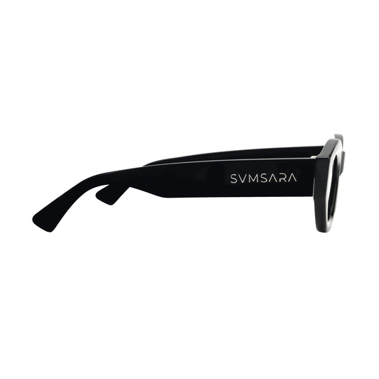 Tendencias gafas sol hombre 2026 — SVMSARA Brera Argento bioacetato old money quiet luxury masculino