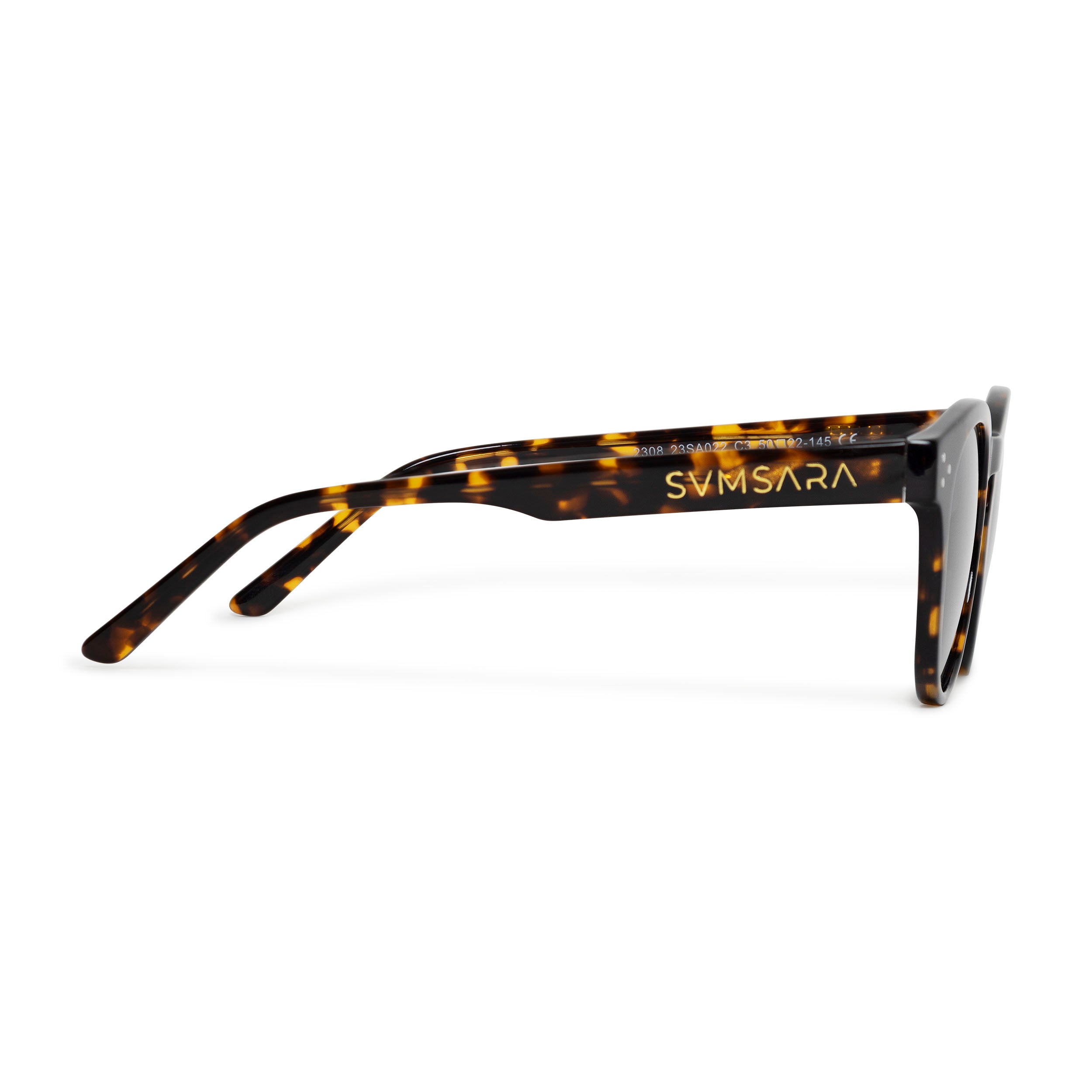SVMSARA Veneto gafas de sol bioacetato polarizadas UV400 vista lateral